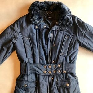 MISS SIXTY Chic DARK BLUE Coat
